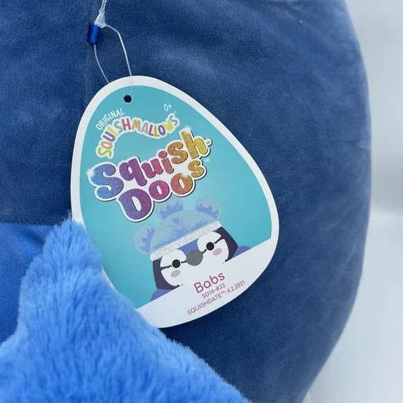 Squishmallows Squish Doos Babs Penguin Plush 14" New - Picture 3 of 4